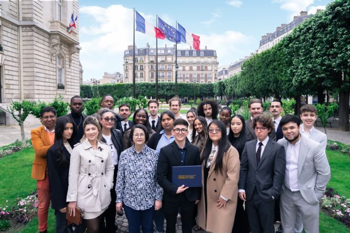 Étudiants et équipe PSTM